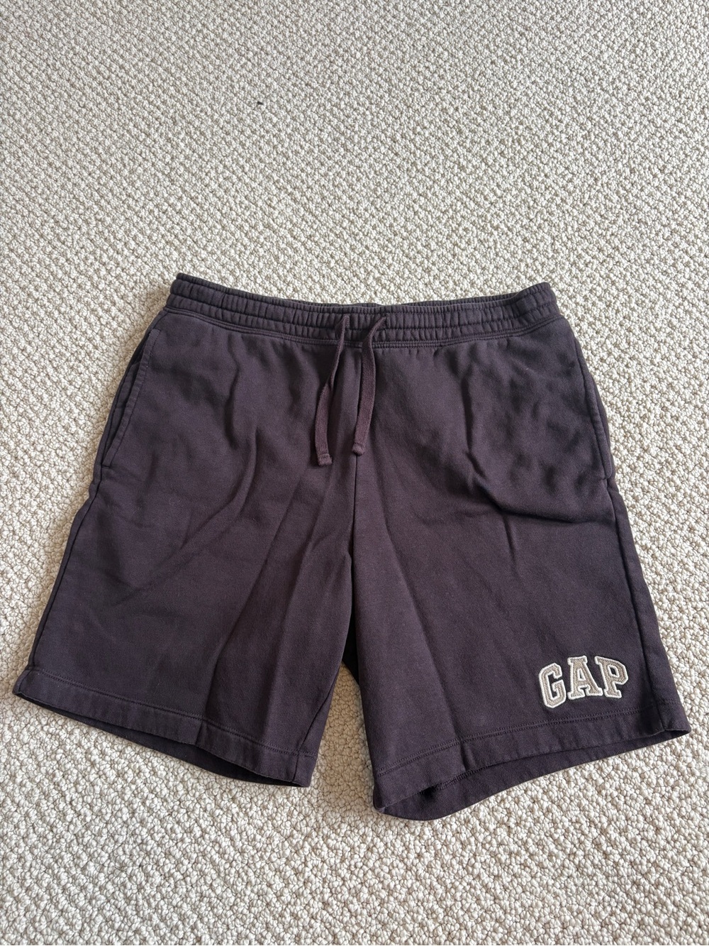 GAP Men's Dark Brown Drawstring Shorts